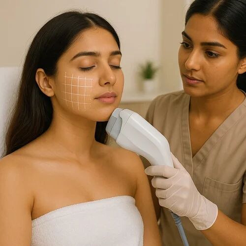HIFU non-surgical face lift treatment for skin tightening