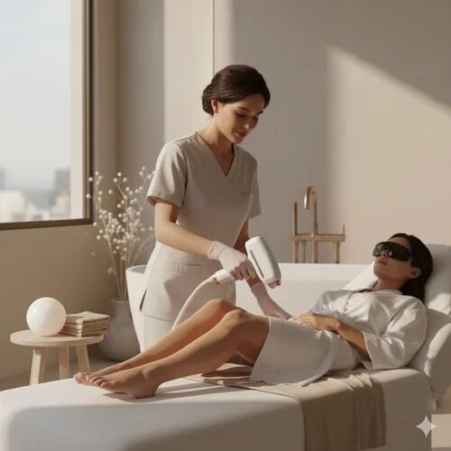 Diode laser hair removal treatment for smooth, hair-free skin at Opal Radiant Mumbai